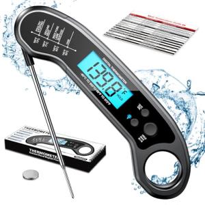 Instant Read Digital Meat Thermometer for Grilling