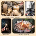 Rechargeable Flameless Candle Lighter Set - Gold