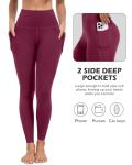 Women’s 7-Pack High Waisted Yoga Leggings with Pockets