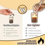 Rechargeable Flameless Candle Lighter Set - Gold