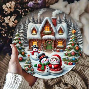 Decorative Christmas Elf 2D Flat Sign and Plaque