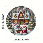 Decorative Christmas Elf 2D Flat Sign and Plaque