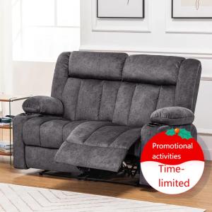 Hot Deal! Manual Recliner Couch with Cup Holders