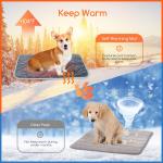 Self Heating Dog and Cat Crate Pad