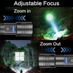 90000 Lumens Rechargeable Waterproof LED Flashlight