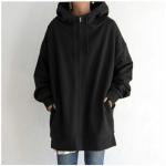 Cozy Oversized Fleece Jacket Hoodie Sweatshirt