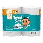 Angel Soft Toilet Paper, 4 Mega Rolls