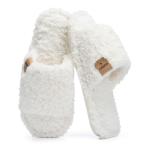 Cozy Memory Foam Open Toe Slippers for Women