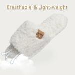 Cozy Memory Foam Open Toe Slippers for Women