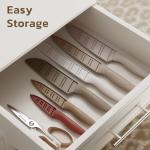 Astercook 13-Piece Stainless Steel Knife Set