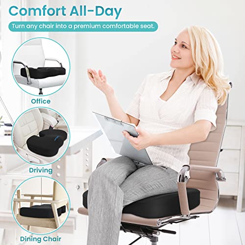 CushZone Gel Seat Cushion for Ultimate Comfort