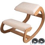 VEVOR Ergonomic Rocking Knee Chair with Cushion
