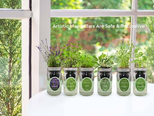 Self-Watering Herb Garden Kit with Organic Seeds