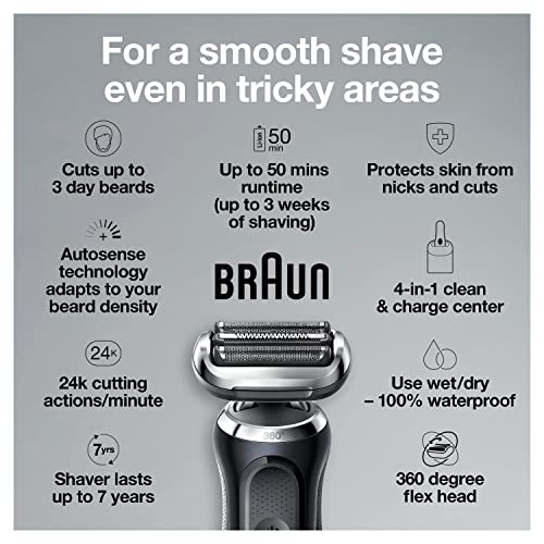 Braun Series 7 7085cc 360 Flex Electric Shaver