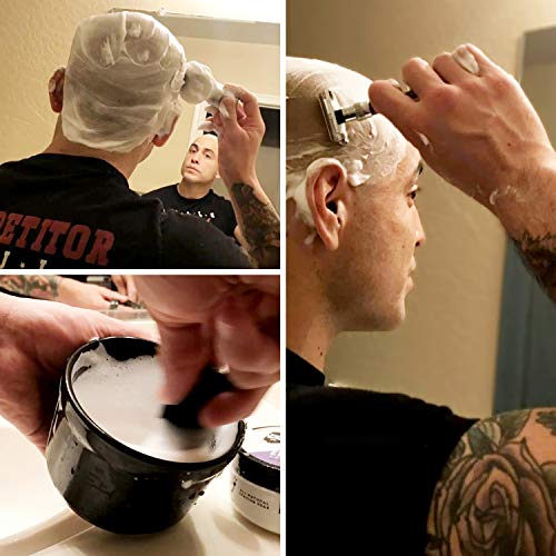 Men's Shaving Soap - Natural Vegan Plant Ingredients