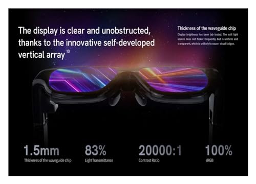 QDVOPHZA AR Smart Glasses with 3D Cinema