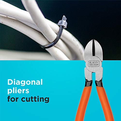 BLACK+DECKER 4-Piece Plier Set