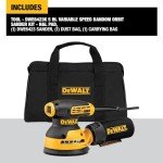 Dewalt Random Orbital Sander with Bag