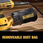 Dewalt Random Orbital Sander with Bag