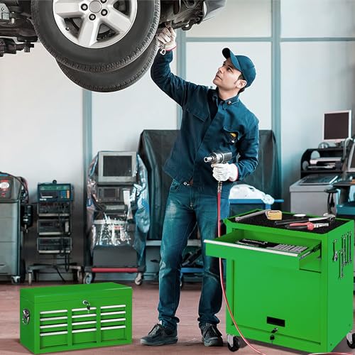 Atripark Rolling Tool Chest with Drawers and Organizers