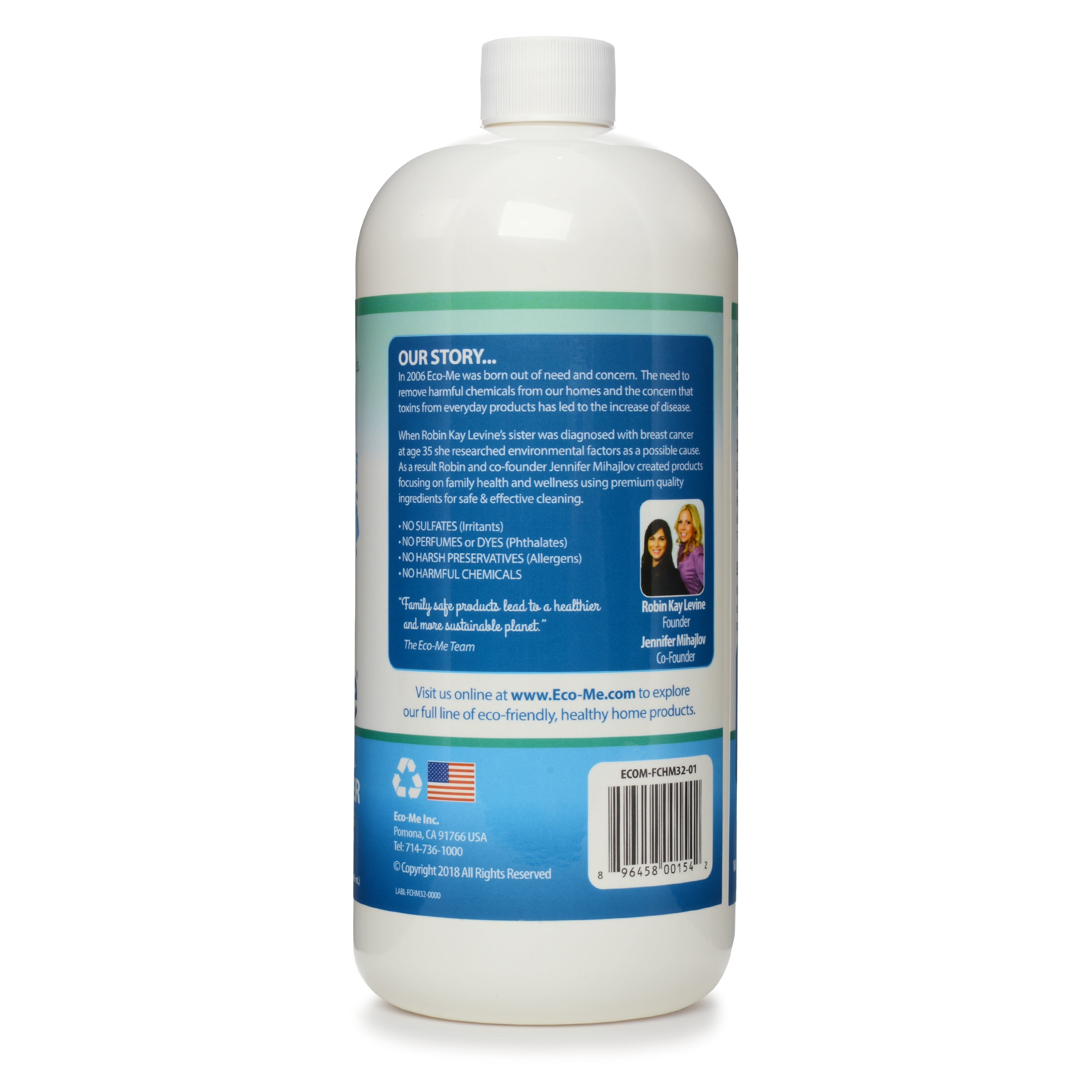 Eco Me Natural Non-Toxic Floor Care Cleaner 32oz