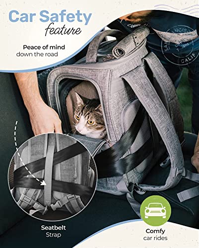 Bengal Cat Backpack Carrier - Expandable & Breathable