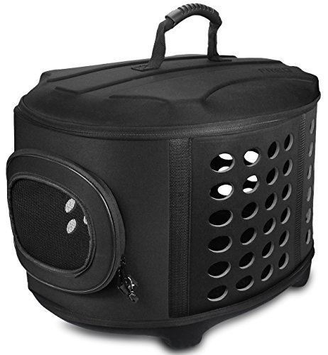 FRiEQ 23-Inch Hard Cover Pet Carrier for Cats