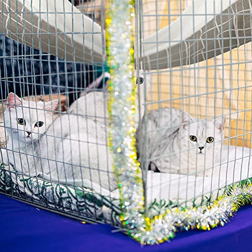 2-Pack Reversible Cat Hammock with Adjustable Straps