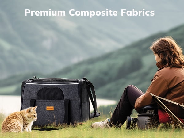 Extra Large Soft-Sided Cat Carrier with Bowl