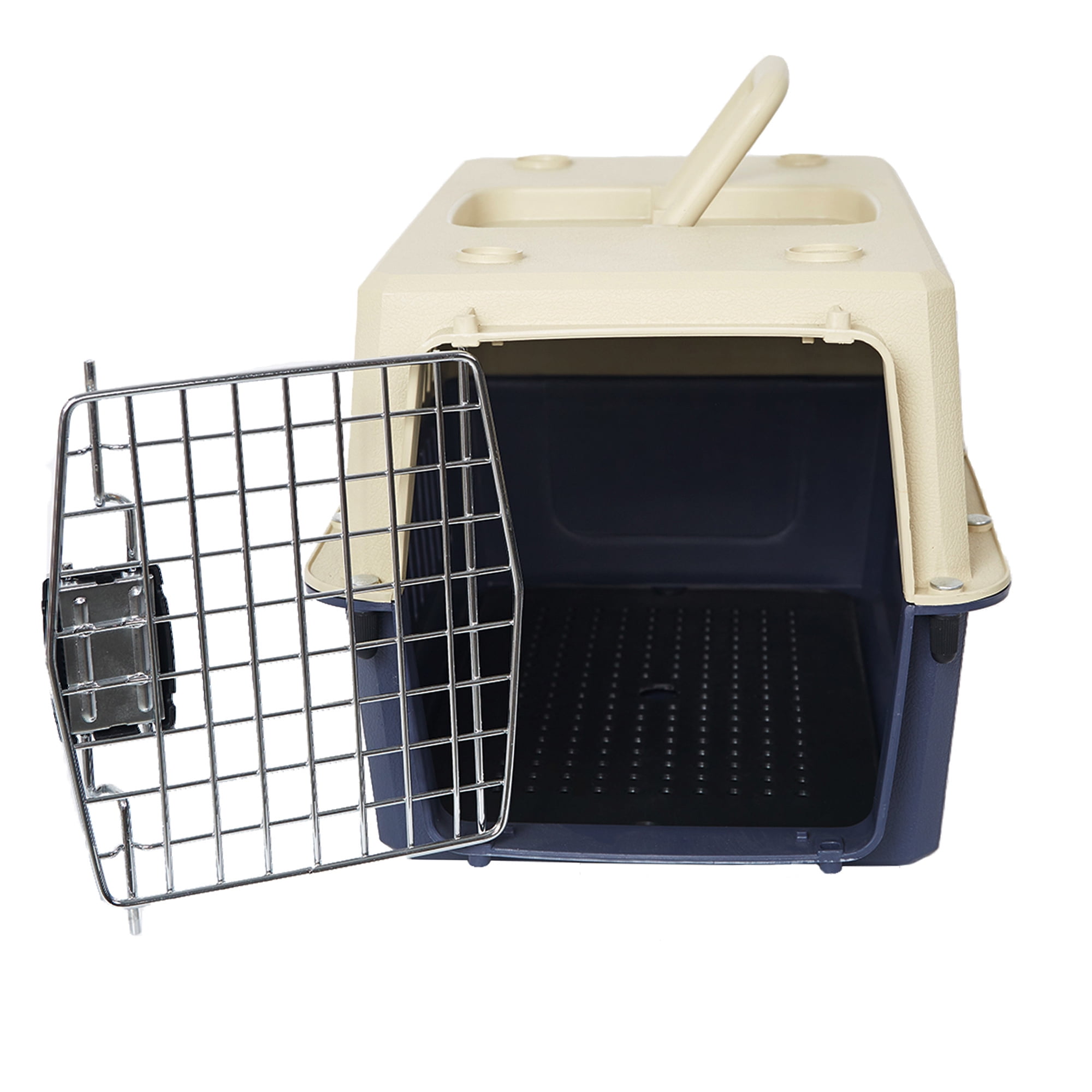 Medium Blue Cat Carrier, Airline Approved, Heavy Duty