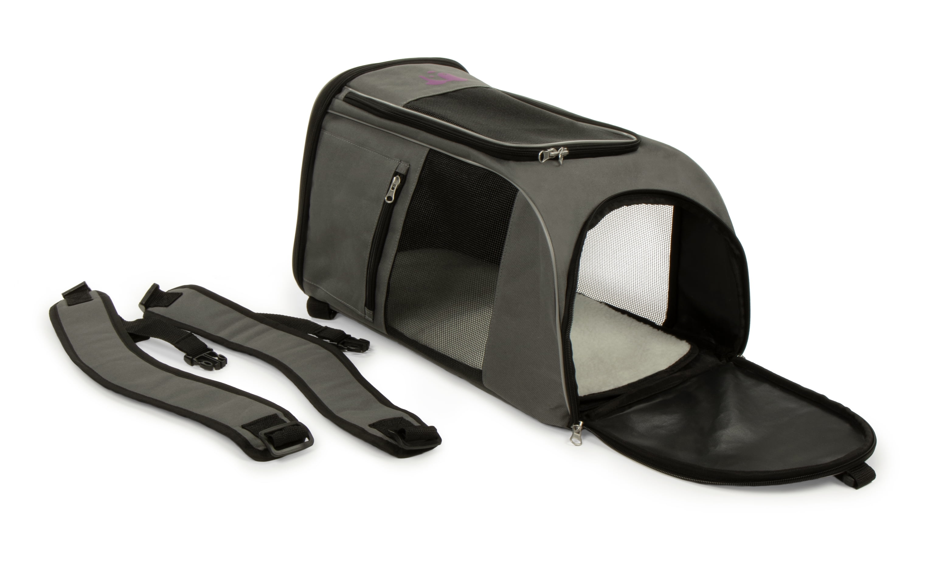 Pet Backpack Carrier for Bengal Cats - Gray