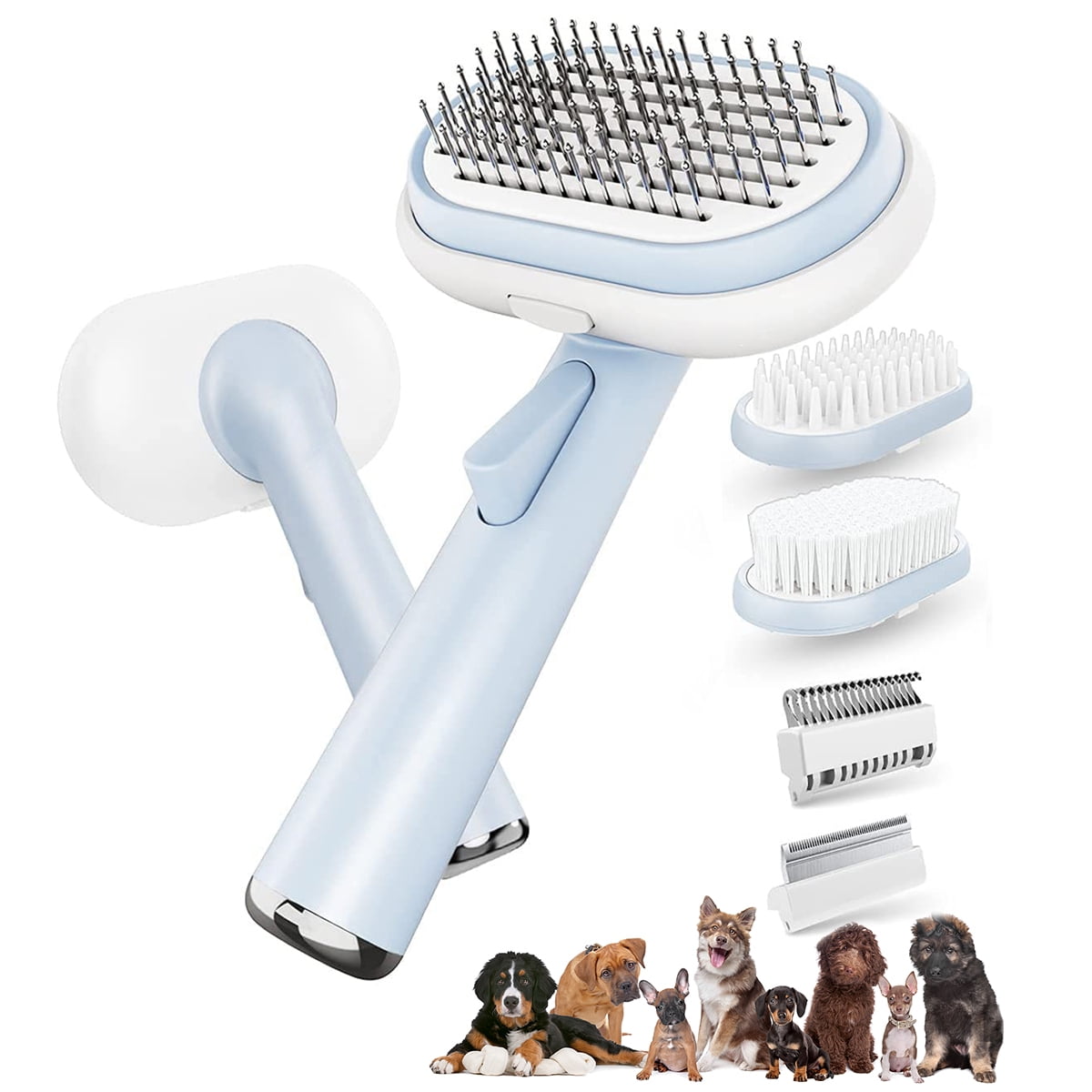 5-in-1 Self-Cleaning Brush for Bengal Cats