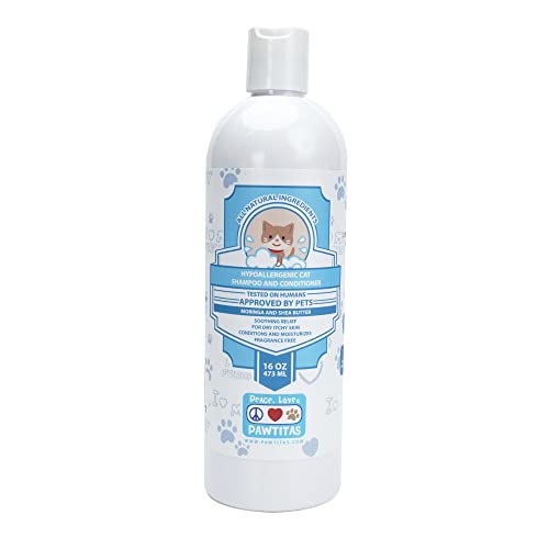 Natural Oatmeal Cat Shampoo and Conditioner 473ml