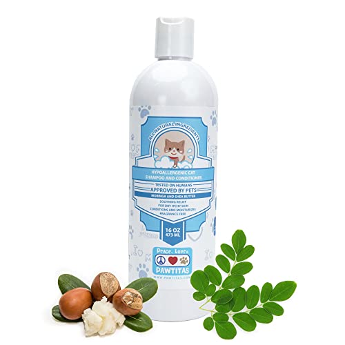 Natural Oatmeal Cat Shampoo and Conditioner 473ml