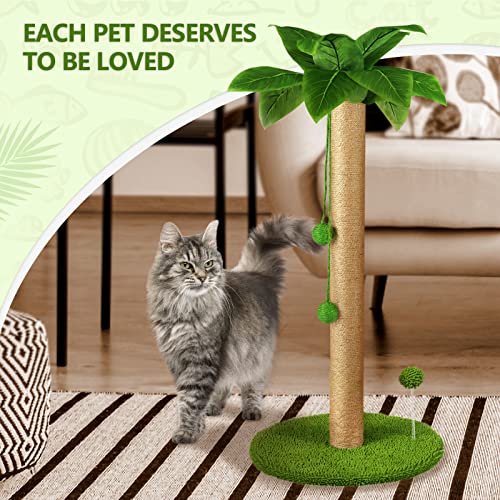 Bengal Cat Scratching Post with Interactive Toys