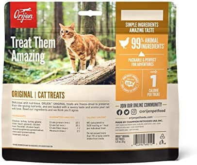ORIJEN Grain-Free Freeze Dried Cat Treats