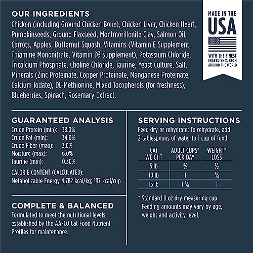 Grain-Free Freeze-Dried Raw Meals for Cats