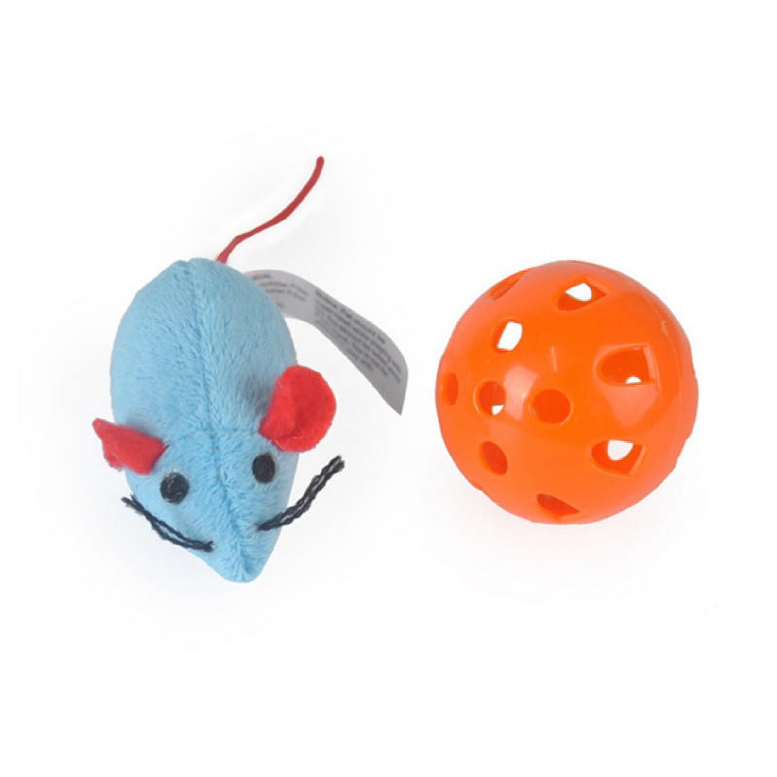 Bengal Cat Interactive Puzzle Toy with Mouse Holes