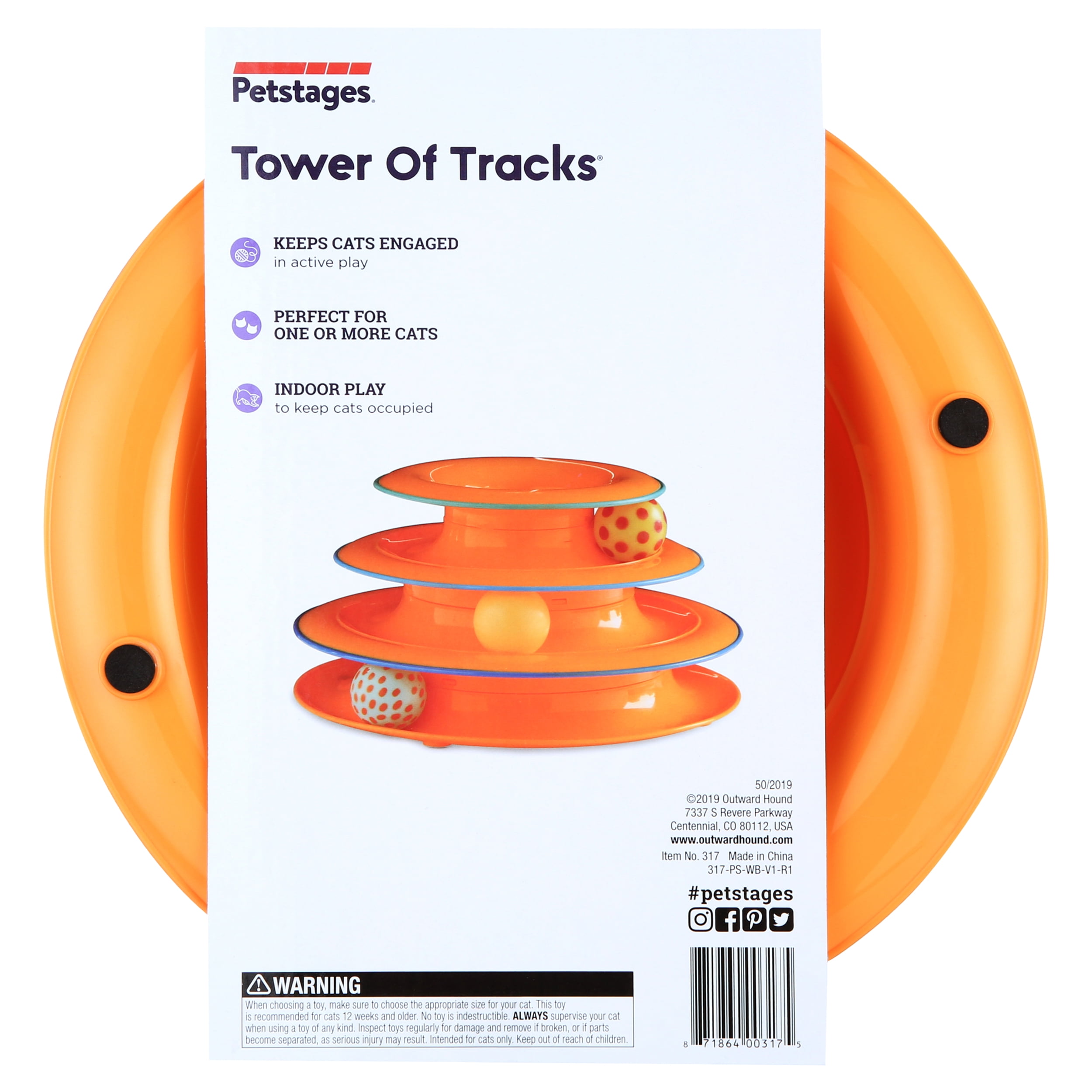 Petstages Tower of Tracks Cat Toy for Bengals