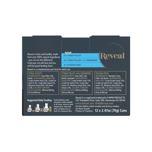 Reveal Natural Grain-Free Wet Cat Food, 12 Pack