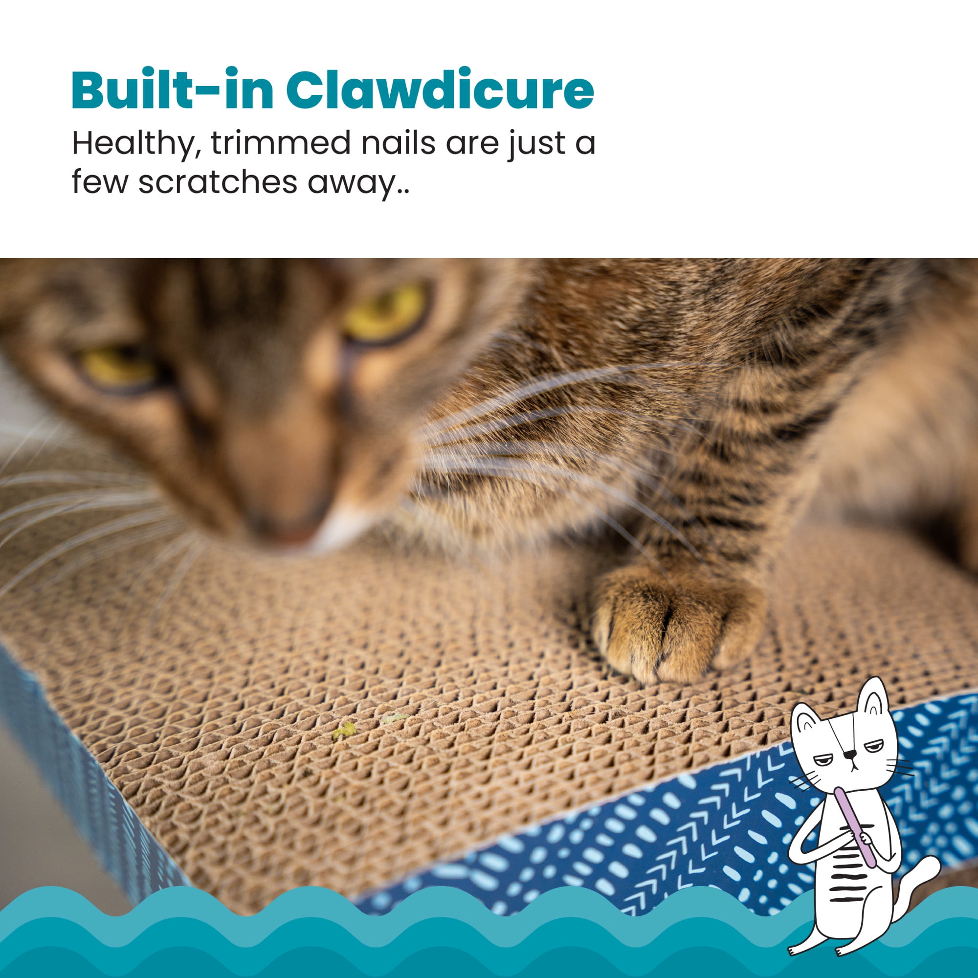 Catstages Scratch 'n Rest Scratching Post