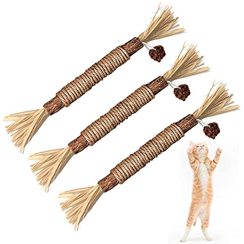 Catnip Silvervine Sticks for Bengal Cats (3PCS)