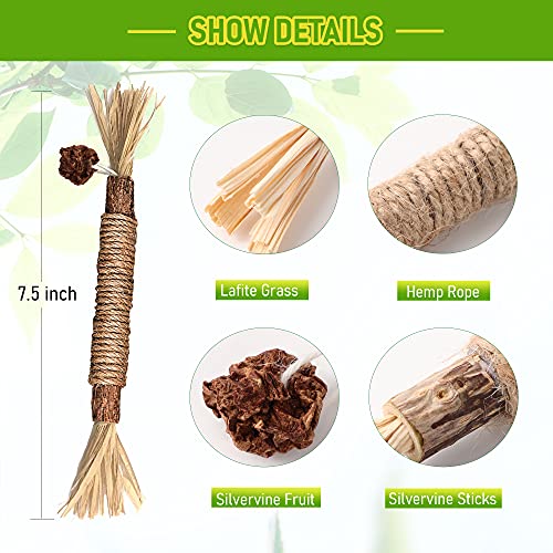 Catnip Silvervine Sticks for Bengal Cats (3PCS)