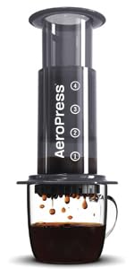 AeroPress Coffee Press – 3-in-1 Portable Brew