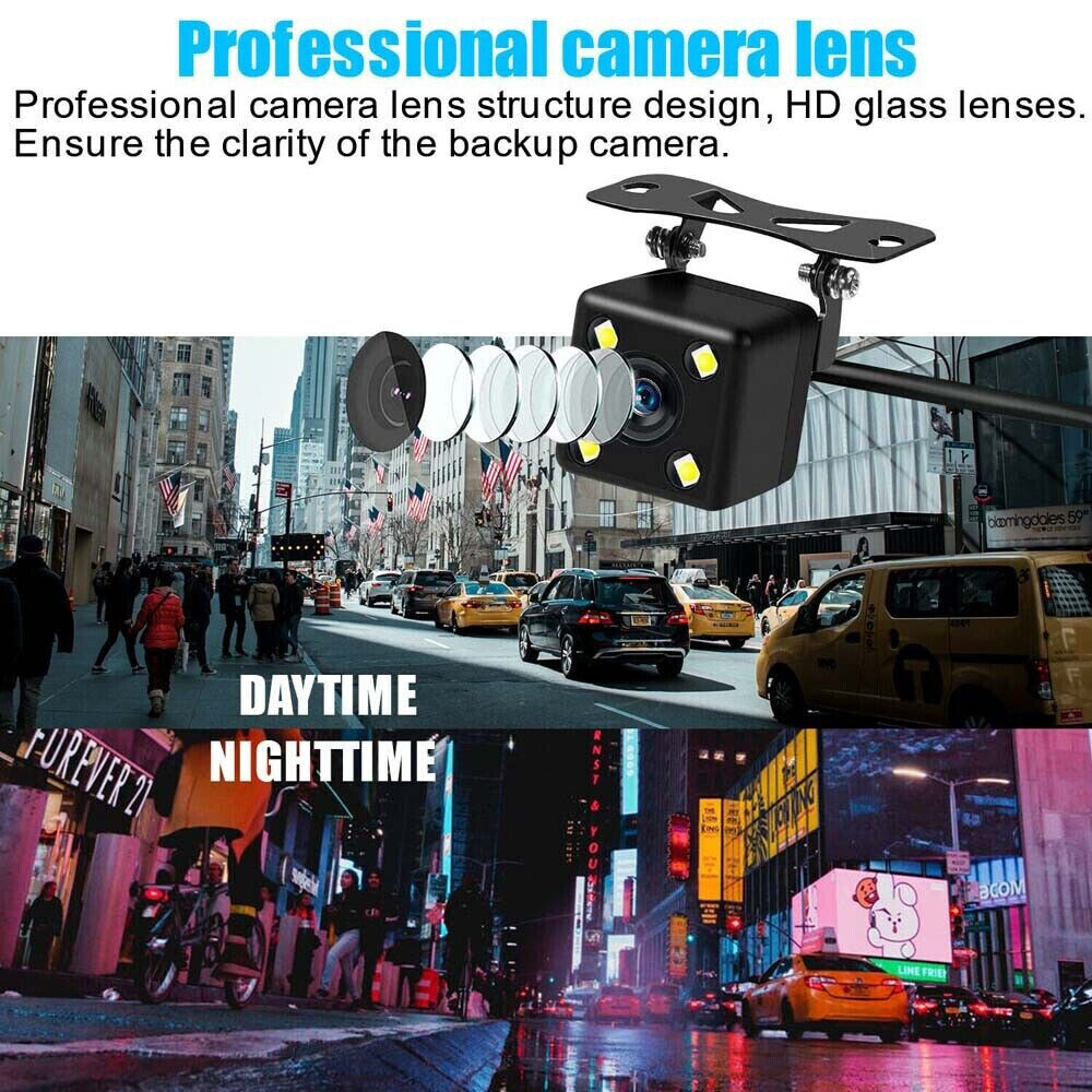 170° Waterproof Reverse Camera with Night Vision