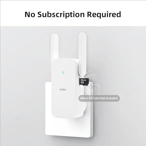 AOSU Battery-Powered Wireless Video Doorbell Camera