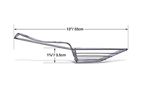 Stainless Steel Cat Litter Scoop with Dust Control