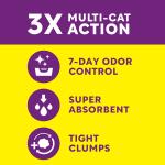 Scoop Away Multi Cat Litter With Meadow Fresh Scent, 38 lb. Box