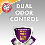 ARM & HAMMER Double Duty Cat Litter, Advanced Odor Control Clumping Cat Litter, Scented, 20 lbs