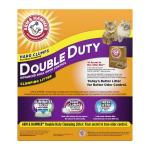 ARM & HAMMER Double Duty Cat Litter, Advanced Odor Control Clumping Cat Litter, Scented, 40 lb